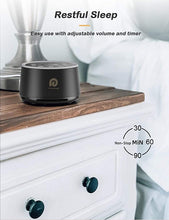 Load image into Gallery viewer, White Noise Machine - Dreamegg Sound Machine for Baby Kid Adult, Noise Machine for Sleeping with 24 Calming Sound, Ambient Nightlight, Continuous or Timer, Loud Sleep Machine for Home Nursery Office