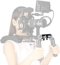 Load image into Gallery viewer, NICEYRIG Rosette Bracket with 15mm Rod Clamp, Applicable for ARRI Standard M6 Thread Mount Handles