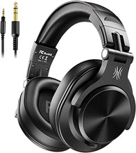 Load image into Gallery viewer, OneOdio A70 Bluetooth Over Ear Headphones, Wireless Headphones with 72H Playtime, Shareport, Foldable, 3.5mm/6.35mm Stereo Jack for Guitar Amp Computer PC Tablet Home Office Travel