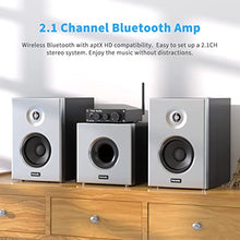 Load image into Gallery viewer, Fosi Audio BT30A Bluetooth 5.0 Stereo Audio Amplifier 2.1 Channel Receiver Class D Mini Hi-Fi Integrated Digital Amp with Bass and Treble Control 50Watt x2+100Watt for Home Passive Speakers Subwoofer