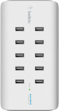Load image into Gallery viewer, Belkin RockStar 10-Port USB Charging Station Power Strip (2.4 Amp per Port)