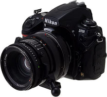 Load image into Gallery viewer, Fotodiox Pro Lens Mount Shift Adapter Hasselbald V-Mount Lenses to Nikon F (FX, DX) Mount Camera System (Such as D7100, D800, D3 and More)