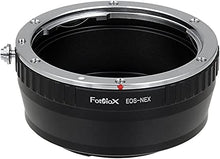 Load image into Gallery viewer, Fotodiox Pro Lens Mount Adapters, Contax 645 (C645) Mount Lenses to to Sony E-Mount Mirrorless Camera Adapter - for Sony Alpha E-mount Camera Bodies (APS-C & Full Frame such as NEX-5, NEX-7, a7, a7II)