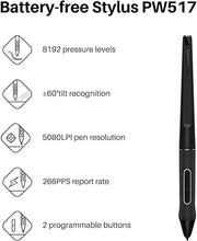 Load image into Gallery viewer, 2020 HUION KAMVAS 22 Graphics Drawing Tablet with Screen Android Support Battery-Free Stylus 8192 Pen Pressure Tilt Adjustable Stand - 21.5inch