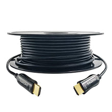 Load image into Gallery viewer, 4K Fiber Optic HDMI Cable 50 Feet, 18Gbps 4K 60Hz(4:4:4 HDR10 HDCP2.2) 1440p 144Hz High Speed Ultra HD One-Direction Cord Compatible with Apple-TV Ps4 Xbox One