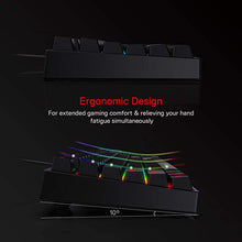 Load image into Gallery viewer, Redragon K582 SURARA RGB LED Backlit Mechanical Gaming Keyboard with 104 Keys-Linear and Quiet-Red Switches