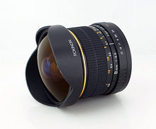 Load image into Gallery viewer, Rokinon FE8M-C 8mm F3.5 Fisheye Fixed Lens for Canon - Black