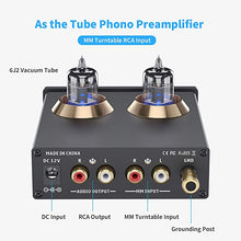 Load image into Gallery viewer, Fosi Audio Box X2 Phono Preamp for Turntable Preamplifier MM Phonograph Preamplifier with Gain Gear Mini Stereo Audio Hi-Fi Pre-Amplifier for Record Player with DC 12V Power Supply
