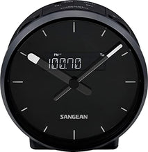 Load image into Gallery viewer, Sangean RCR-29BK AM/FM-RDS/Weather Alert/Aux-in / 23 Memory Pre-Sets Digital Tuning/Analog Clock Radio USB Phone Charging