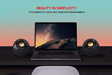 Load image into Gallery viewer, Creative Pebble Plus 2.1 USB-Powered Desktop Speakers with Powerful Down-Firing Subwoofer and Far-Field Drivers, Up to 8W RMS Total Power for Computer PCs and Laptops (Black)