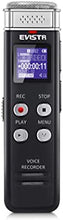 Load image into Gallery viewer, EVISTR 16GB Digital Voice Recorder Voice Activated Recorder with Playback - Upgraded Small Tape Recorder for Lectures, Meetings, Interviews, Mini Audio Recorder USB Charge, MP3