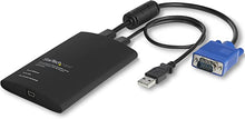 Load image into Gallery viewer, StarTech.com USB Crash Cart Adapter - File Transfer & Video - Portable Server Room Laptop to KVM Console Crash Cart (NOTECONS02)