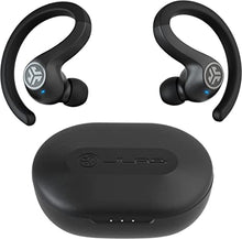 Load image into Gallery viewer, JLab JBuds Air Sport True Wireless Bluetooth Earbuds + Charging Case | Black | IP66 Sweat Resistance - Class 1 Bluetooth 5.0 Connection | 3 EQ Sound Settings JLab Signature, Balanced, Bass Boost