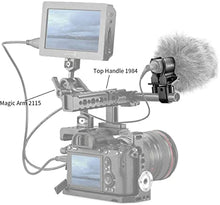 Load image into Gallery viewer, SmallRig Universal Shotgun Microphone Mount for 19-25mm Diameter with Elastic Silica Gel, Shockproof and Noise Absorption 1993B