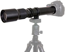 Load image into Gallery viewer, High-Power 500mm/1000mm f/8 Manual Telephoto Lens for Nikon D7500, D500, D600, D610, D700, D750, D800, D810, D850, D3100, D3200, D3300, D3400, D5100, D5200, D5300, D5500, D5600, D7000, D7100, D7200
