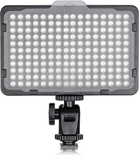 Load image into Gallery viewer, Neewer on Camera Video Light Photo Dimmable 176 LED Panel with 1/4" Thread for Canon, Nikon, Sony and Other DSLR Cameras, 5600K (Battery Not Included)