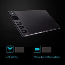 Load image into Gallery viewer, HUION WH1409 Wireless Graphic Drawing Tablet 8192 Pen Pressure Pen Tablet with 12 Press Keys
