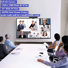 Load image into Gallery viewer, Conference Webcam Conference Speakerphone, USB Plug and Play, 1080P HD Webcam with Omnidirectional Microphone and Hi-Fi Speaker, Intelligent DSP Noise Reduction for Business Conference, Home Office