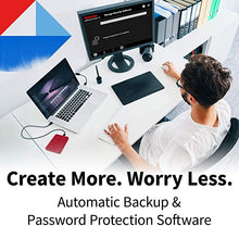 Load image into Gallery viewer, Toshiba Canvio Advance 1TB Portable External Hard Drive USB 3.0, White - HDTCA10XW3AA