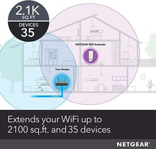 Load image into Gallery viewer, NETGEAR WiFi Mesh Range Extender EX6400 - Coverage up to 2100 sq.ft. and 35 devices with AC1900 Dual Band Wireless Signal Booster & Repeater (up to 1900Mbps speed), plus Mesh Smart Roaming