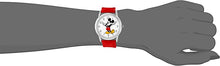 Load image into Gallery viewer, Disney Women's 'Mickey Mouse' Quartz Metal Watch, Color:Red (Model: W002753)