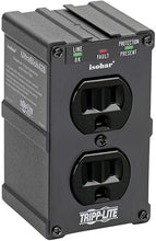 Load image into Gallery viewer, Tripp Lite Isobar Surge Protector Power Strip, Lifetime Limited Warranty Black