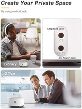 Load image into Gallery viewer, Dreamegg D1 Sound Machine - White Noise Machine with Baby Night Light for Sleeping, High Fidelity Sounds, Timer & Memory Feature, Sound Machine for Baby Adults, Home, Office, Travel (White)