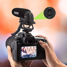 Load image into Gallery viewer, Takstar SGC-600 Camera Microphone, Universal Shotgun Microphone for iPhone, Android Phone, Canon/Nikon/Sony Camera&Camcorder, Video Mic with Shock Mount, Windscreen and 3.5mm Jack