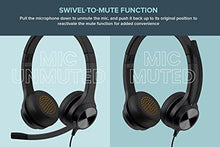 Load image into Gallery viewer, Creative Chat USB On-Ear Headset with Swivel-to-Mute Noise-Cancelling Boom Mic, Mic-Monitoring, SmartComms Kit, Playback and Calls Control for PC, Mac, Consoles