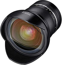 Load image into Gallery viewer, Samyang SYXP14-C XP 14mm f/2.4 High Speed Wide Angle Lens for Canon EF with Built-in AE Chip, Black