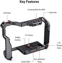 Load image into Gallery viewer, SmallRig GH5 GH5S Cage for Panasonic Lumix Camera and DMW-XLR1 (Upgraded Version)-CCP2646