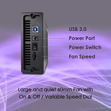 Load image into Gallery viewer, Vantec NexStar HX, 3.5" SATA III Hard Drive Enclosure USB 3.0 with Fan (NST-387S3-BK)