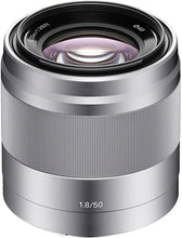 Load image into Gallery viewer, Sony 50mm f/1.8 Mid-Range Lens for Sony E Mount Nex Cameras