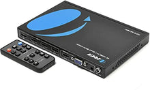 Load image into Gallery viewer, Orei Quad Multi HDMI Viewer 4 in 1 Out HDMI Switcher 4 Ports Seamless Switcher and IR Remote Support 4K @ 30Hz 1080P for PS4/PC/DVD/Security Camera, HDMI Switch VGA Output - HDS-401MV