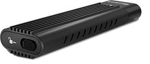 Load image into Gallery viewer, Plugable USB C to M.2 NVMe Tool-free Enclosure USB C and Thunderbolt 3 Compatible up to USB 3.1 Gen 2 Speeds (10Gbps). Adapter Includes USB-C and USB 3.0 Cables (Supports M.2 NVMe SSDs 2280 2260 2242)