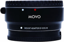Load image into Gallery viewer, Movo Photo CTA-C Lens Adapter for Canon EF-M Mirrorless Cameras to fit Canon EOS EF/EF-S Lenses