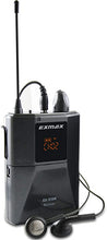 Load image into Gallery viewer, EXMAX EX-938R Receiver for EX-938 Transmitter UHF Wireless Tour Guide System Simultaneous Interpretation Equipment- Guided Tour Travel Courtroom Interpretation - Receiver Only (Works with EX-938T)