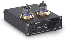 Load image into Gallery viewer, Fosi Audio Box X2 Phono Preamp for Turntable Preamplifier MM Phonograph Preamplifier with Gain Gear Mini Stereo Audio Hi-Fi Pre-Amplifier for Record Player with DC 12V Power Supply