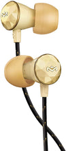 Load image into Gallery viewer, House of Marley Nesta Headphones Noise Cancelling Earbuds with a Microphone, Gold, Large