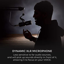 Load image into Gallery viewer, AVerMedia Live Streamer MIC 330 - Creators Cardioid Dynamic XLR Microphone for Live Streaming and Podcasting (AM330)