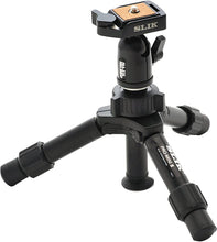 Load image into Gallery viewer, SLIK Mini Pro DQ 2-Section Table-Top Tripod - Black