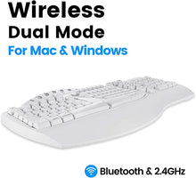 Load image into Gallery viewer, Perixx Periboard-612 Wireless Ergonomic Split Keyboard, US English Layout