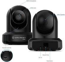 Load image into Gallery viewer, Amcrest ProHD 1080P WiFi Camera 2MP (1920TVL) Indoor Pan/Tilt Security Wireless IP Camera IP2M-841B (Black)