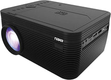 Load image into Gallery viewer, Naxa Electronics Home Theater 720P LCD Projector with Built-in DVD Player, 150-inch, Black