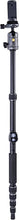 Load image into Gallery viewer, Vanguard VEO3GO265HAB Compact Aluminum Travel Tripod with Ball Head, Monopod Option, Smart Phone Holder and Bluetooth Remote, Dark Gray/Black