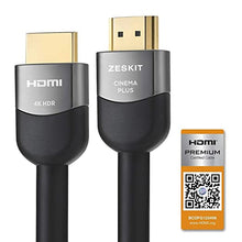 Load image into Gallery viewer, Zeskit Premium HDMI Certified 4K (29ft/ 9m) CL3 in Wall High Speed with Ethernet HDMI 2.0b Cable, Compatible with Dolby Vision 4K 60Hz ARC HDR 18Gbps HDCP 2.2