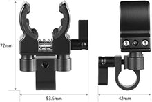 Load image into Gallery viewer, SmallRig Universal Shotgun Microphone Mount for 19-25mm Diameter with Elastic Silica Gel, Shockproof and Noise Absorption 1993B