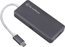 Load image into Gallery viewer, SilverStone Technology USB 3.1 Type C Hub to HDMI and 3 USB 3.1 Type A Ports Ep14