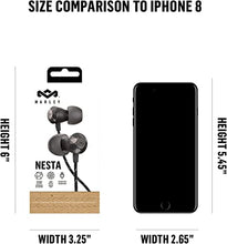 Load image into Gallery viewer, House of Marley Nesta Headphones Noise Cancelling Earbuds with a Microphone, Gold, Large