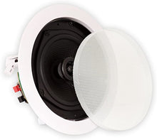 Load image into Gallery viewer, Theater Solutions TS50C in Ceiling Speakers Surround Sound Home Theater Pair, White, 5.25-Inch